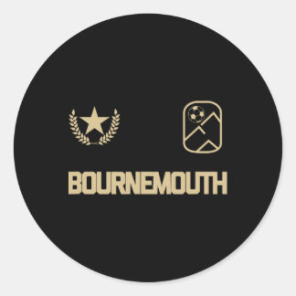 Bournemouth Soccer Jersey  Classic Round Sticker