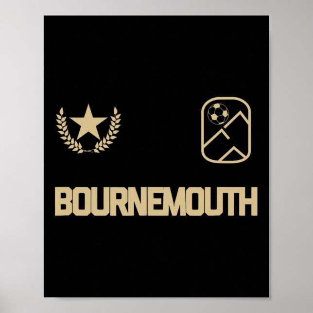 Bournemouth Soccer Jersey  Poster (Front)