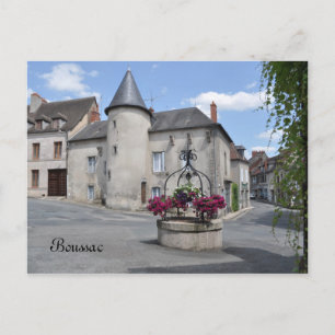 Boussac, Creuse, France postcard