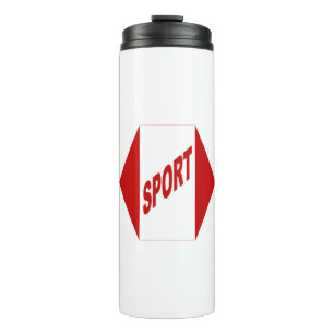 Bouteille isotherme blanche CANADA SPORT Thermal Tumbler