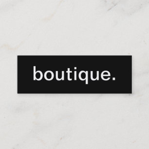 Boutique Business Card