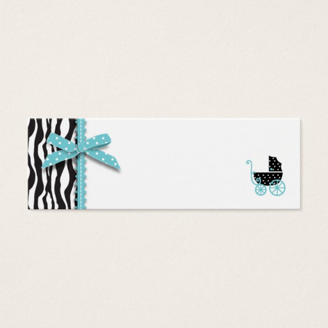 Boutique Chic Boy Skinny Gift Tag (Front)