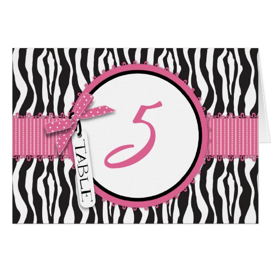 Boutique Chic Cupcake Table Card