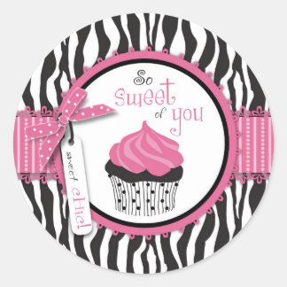 Boutique Chic TY Cupcakes Sticker