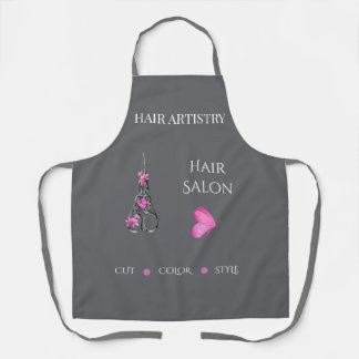 Boutique Hair Salon Business Branding Scissors Apron