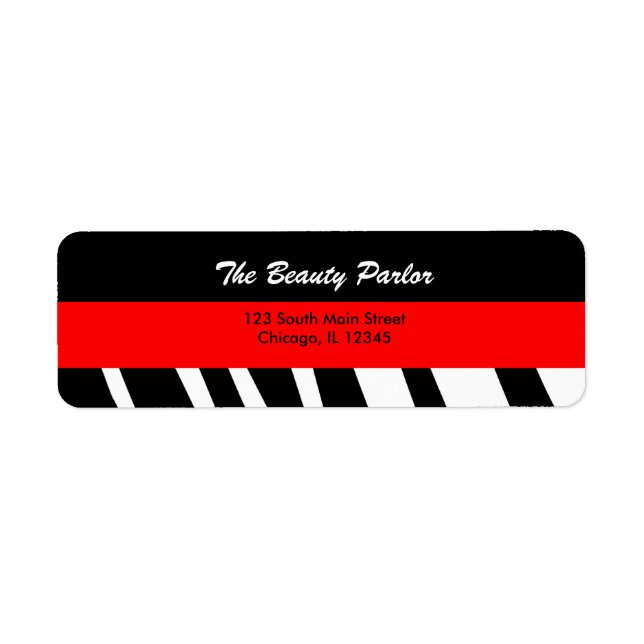 Boutique Return Address Label (Front)