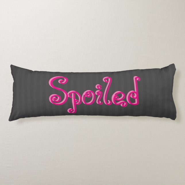 Boutique Stripes - Body Pillow / Spoiled (Front)