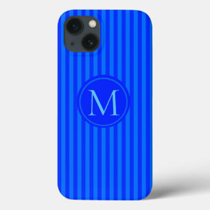Boutique Stripes (Brand Options) MONOGRAM - iPhone 13 Case