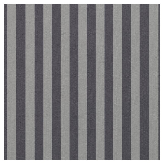 Boutique Stripes - Fabric Black Silver Grey 2 (Close Up)