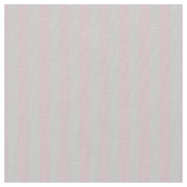 Boutique Stripes - Fabric Pink Grey (Close Up)