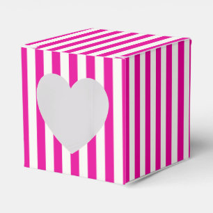 Boutique Stripes - Favour Boxes Heart 2x2