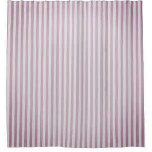 Boutique Stripes Lavender / Chandeliers - Shower Curtain