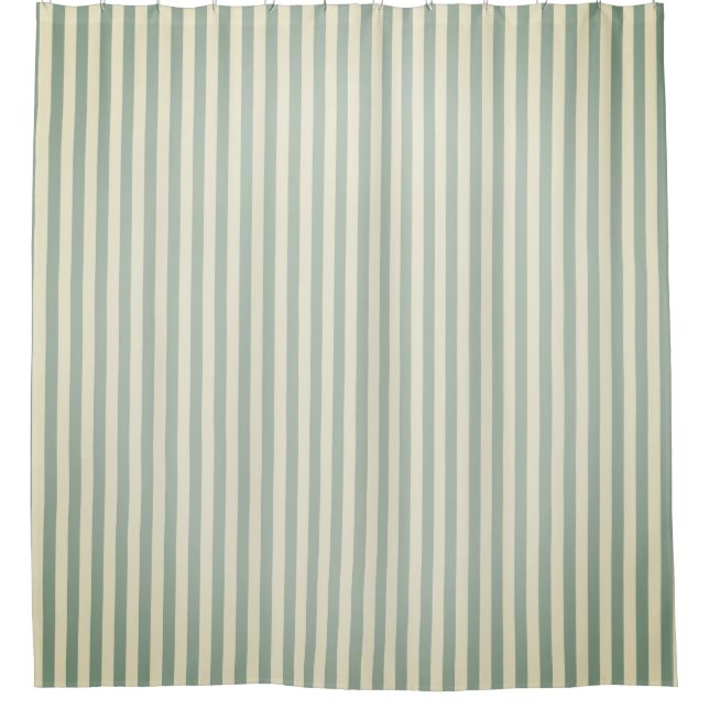 Boutique Stripes UNISEX / Chandeliers - Shower Curtain (Front)