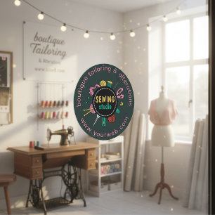 Boutique Tailoring & Alterations – Sewing Studio  Classic Round Sticker