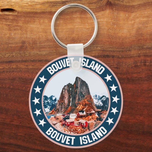 Bouvet Island                                      Key Ring (Front)