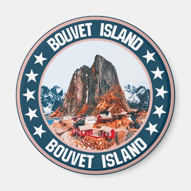 Bouvet Island                                      Magnet (Front)