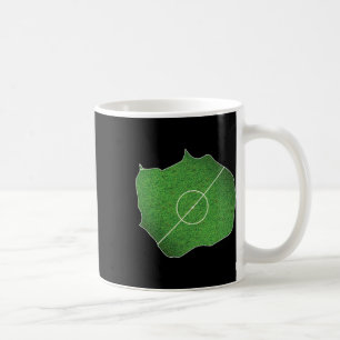Bouvet Island Soccer Footbyll Court Coffee Mug