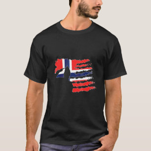 Bouvet Island Soldier Salute Veteran Patriot T-Shirt