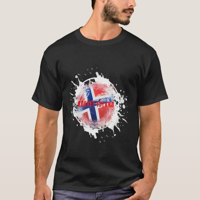 Bouvet Island Splash T-Shirt (Front)