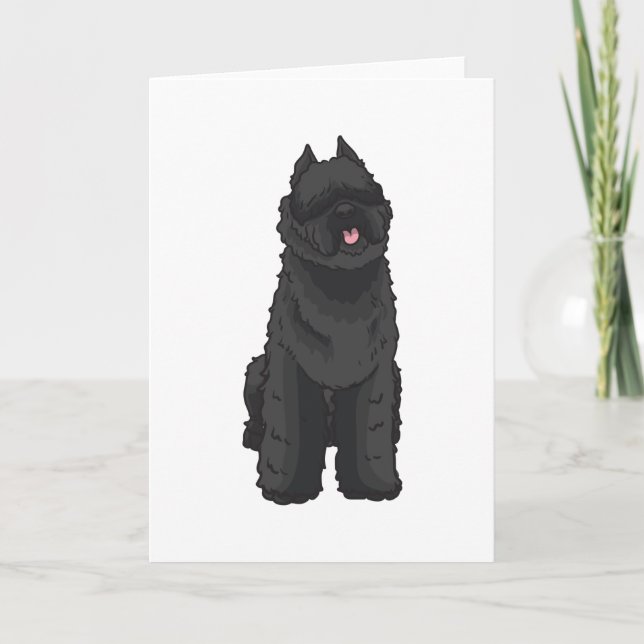 Bouvier des Flandres Card (Front)