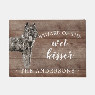 Bouvier des Flandres Dog Personalised Door Mat