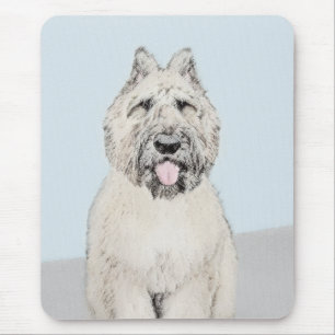 Bouvier des Flandres Painting - Original Dog Art Mouse Pad