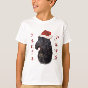 Bouvier des Flandres Santa Paws T-Shirt