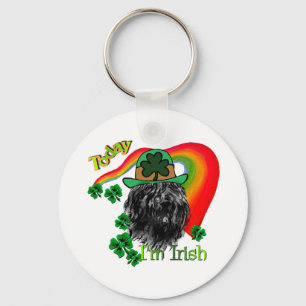 Bouvier des Flandres St Patricks Key Ring