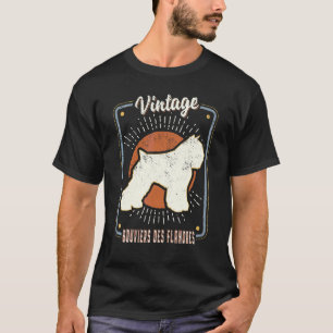 Bouviers des Flandres Vintage Retro Classic Dog Lo T-Shirt