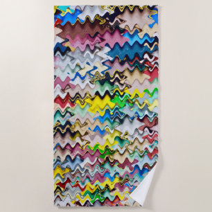 Bouy Rainbow, 2018 (photo) SVP Images Beach Towel