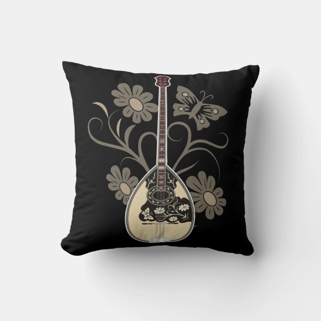 Bouzouki Cushion (Front)
