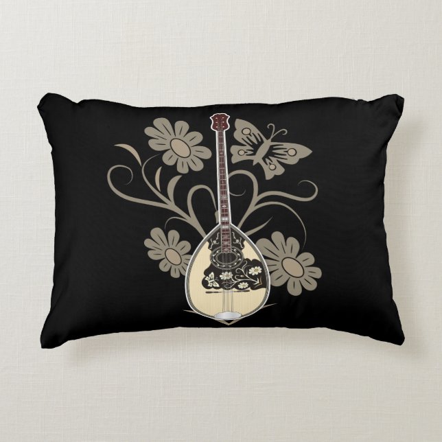 Bouzouki Decorative Cushion (Front)