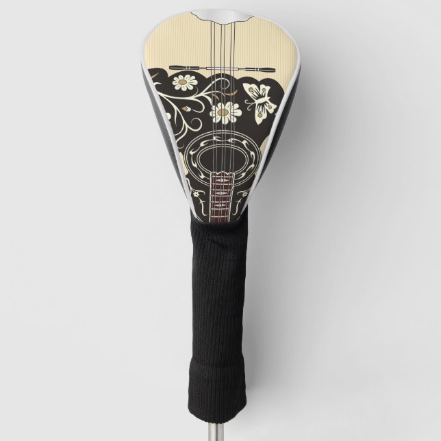 Bouzouki Golf Head Cover (Front)