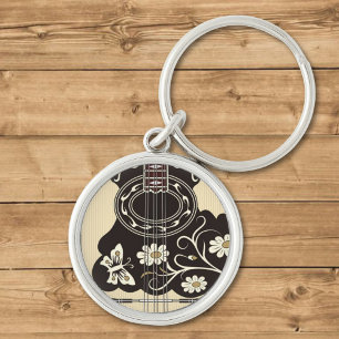 Bouzouki Key Ring
