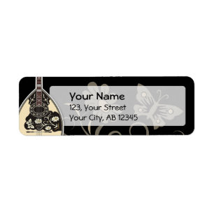 Bouzouki Return Address Label