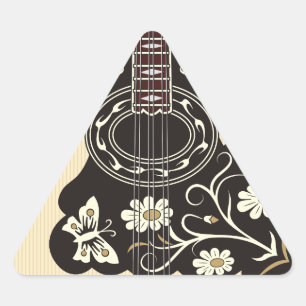 Bouzouklaika Triangle Sticker