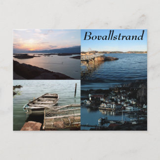 Bovallstrand 4-image postcard