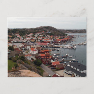Bovallstrand village postcard