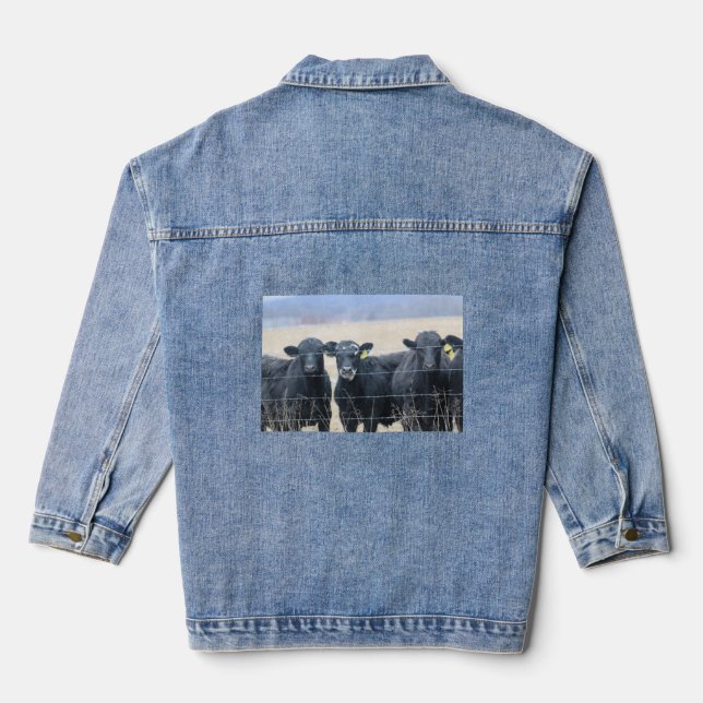 Bovine bystanders denim jacket (Back)