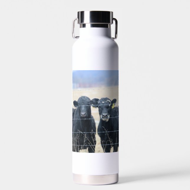 Bovine bystanders water bottle (Front)