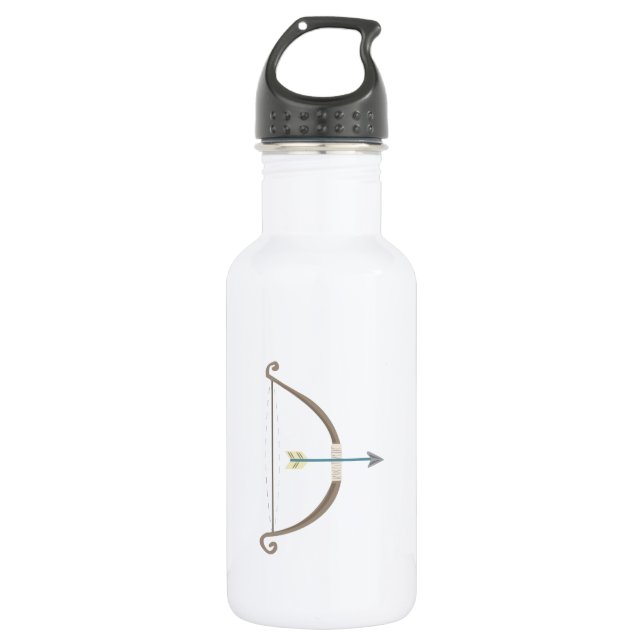 Bow and Arrow 532 Ml Water Bottle (Front)