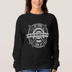 Bow And Arrow Archery Sports Archer Sport Bow 17 Sweatshirt