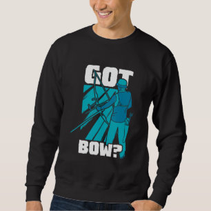 Bow And Arrow Archery Sports Archer Sport Bow 18 Sweatshirt