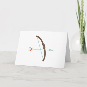 Bow and Arrow Card