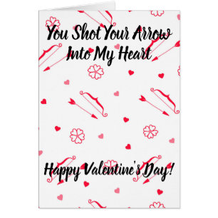Bow and Arrow Mini Hearts Valentine's Day