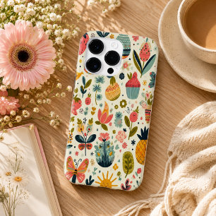 bow and cherry pattern Case-Mate iPhone 14 pro max case
