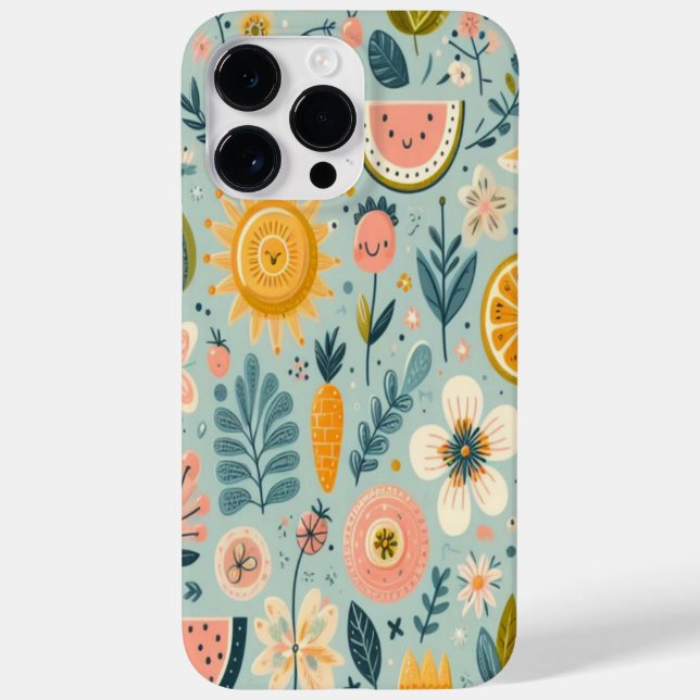 bow and cherry pattern  Case-Mate iPhone case (Back)