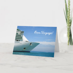 Bow and Sky Bon Voyage Card