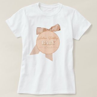 Bow Baby Shower T-Shirt