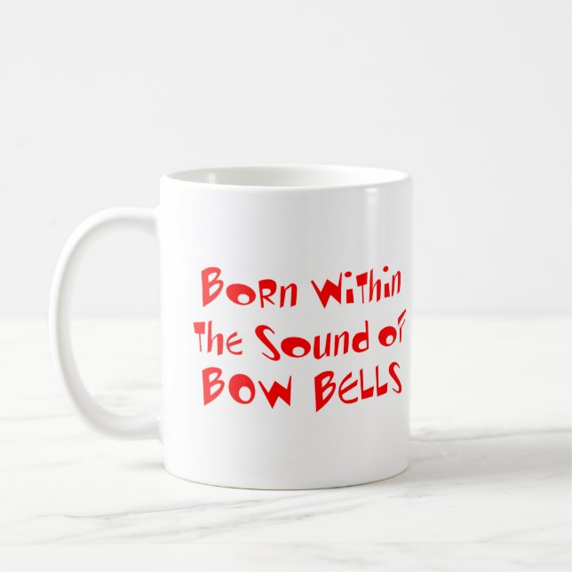 bow bells coffee mug (Left)